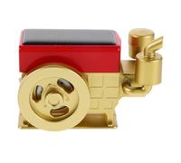 Healeved Solar Powered Car Aromatherapy Diffuser Portable Vintage Tractor Design Refillable Essential Oil Fragrance for Vehicles Quick Refresh System Solar Energy Air Freshener with