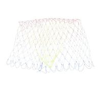 Healeved Solid Gelatin Silk Wire Landing Net for Anglers, Eliminating Injuries Caused by Hooks, Sturdy Fishing Net Bag for Outdoor Fishing and Landing Mesh Basket