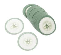 Healeved Spa Cooling Eye Pads 200pcs Moisturizing Eye Masks Cucumber Pattern Non Woven Eye Care Patches for Tired Eyes Dark Circles, Puffiness Wrinkles