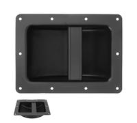 Healeved Speaker Handle and Easy Carrying Black Iron for Sound Box with Smooth Surface Simple Design Sturdy Handle Suitable for Stage and Audio Equipment