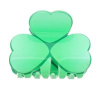 Healeved St Patricks Day Hair Claw Clips Lucky Clover Spring Holiday Hair Claw Clips for Women