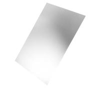 Healeved Stainless Steel Flat Sheet with High Gloss Surface and Smooth Burrfree Edges for Industrial Uses and Workshops, Precision Cutting Support Metal Fabrication Sheet for Automated
