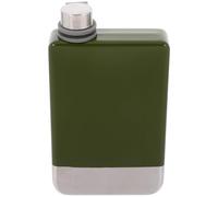 Healeved Stainless Steel Leak-Proof Hip Flask with Moderate Capacity and Easy Pouring, Sleek Portable Drinking Flask for Outdoor Camping and Party Gatherings