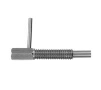 Healeved Stainless Steel Retractable Plunger Lock Pin M8X1.25 with Spring-Loaded Knob, Self-Locking Index Plunger Pin for Industrial Fastening and Safety Fixing Applications