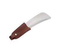 Healeved Stainless Steel Shoe Horn Long Handle Comfortable Shoe Lifter for Seniors Men Women with Hanging Convenient Household