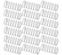 Healeved Stainless Steel Toilet Flush Button Spring 20Pcs Mini Compression Coil for Universal Cistern Replacement and Bathroom Fixture Repair Sturdy Design