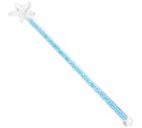 Healeved Star Shaped Glass Stirring Rod for Coffee Juice and Cocktails | Highly Polished Smooth Surface, Comfortable Grip, Works Hot or Cold, for Hotel Service and Milk Tea Shops