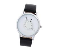 Healeved Student Quartz Watch with Leather Strap Chic Analog Design for Women Energy Saving for Daily Use and School