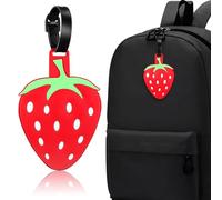 Healeved Suitcase Tag Travel Baggage Label Pattern PVC Easy to Use Practical Travel 4.72x3.14x0.12in