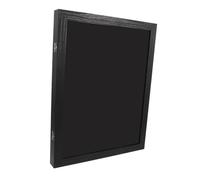 Healeved T-shirt Frame Wooden Shadow Box Display Case for Sports Shirts, 14x11 Inch Large Capacity, Display Window, Black, for Collections and Memorabilia