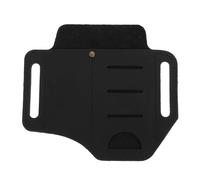 Healeved Tactical Leather Tool Pouch Organizer for Belt Outdoor Camping Leather Holder Secure Closure for Work and Hunting Gear