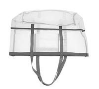 Healeved Te Bag Mesh Design Waterproof Beach Bag Beach Tote Toiletry Organizers for Travel Storage