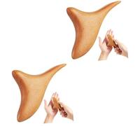 Healeved Thai Wood Scraping Tool Ergonomic Massager for Foot Neck and Unique Design for Easy Use Portable Massage Tool