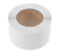 Healeved Thermal Self Adhesive Labels Roll, 38mm Round White Waterproof Sticky Label Paper, 500 Sheets, Blank Express Address Price Sticker Suitable for Shipping and Mailing
