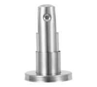 Healeved Toilet Partition Bracket Enhanced Stability Stainless Steel Adjustable Height 45-65 Mm, Hardware and for Public Restrooms and Other Similar Facilities