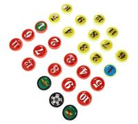 Healeved Training Sports Ball Board Replacement Small Soccer Magnetic Pieces for Coaching and-Field Strategy