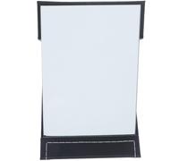 Healeved Travel Mirror Foldable Cosmetic Mirror 7.5x7.5x1.5inch Minimalist Fashion Polyurethane and Glass Material Convenient for Makeup Use Stylish Design Home and Outdoor Travel