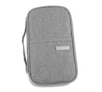 Healeved Travel Wallet Passport Holder with Card Protection Lightweight Polyester Travel Document Case for Women and Men Suitable for Organising Passports and Cards Assorted Style
