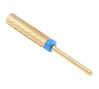 Healeved Tungsten Steel Nail Drill Bit Cuticle Remover for Manicure Pedicure Electric Nail File with Fine Textured Surface for Smooth Polishing and Dead Skin Removal