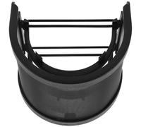 Healeved U Shape Mic Pop Filter Windscreen Shield Mesh Cover for Recording Podcasting Streaming Black Large