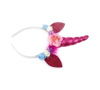 Healeved Unicorn Headband for Halloween Hair Accessories Cartoon Design Comfortable Fit Party Favor Material Enchanting Birthday Costume Prop