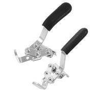 Healeved Universal Wheelchair Wear Resistant Surface, with Hand Brake Replacement Parts for Aluminum Alloy Side Mount Bolt-on Metal Lever Easy One-Hand Manual and Transport Wheelchairs