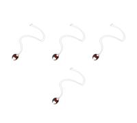 Healeved Vintage Angel Wing Pendant Necklace with Crystal Stone Comfortable to Wear 4pcs Retro-inspired Made of Stone and Metal Unisex Jewelry and Suitable for Sensitive Skin, for Formal