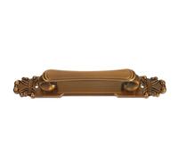 Healeved Vintage Barn Door Handle Large Rustic Sliding Metal Pull for Wooden Gates and Double Doors Antique Bronze Finish Suitable for Home and Cabinet Use