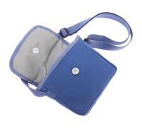 Healeved Vintage Canvas Shoulder Bag with Blue Star Print, Retro Crossbody Messenger Bag for ’s School Travel and Daily Essentials