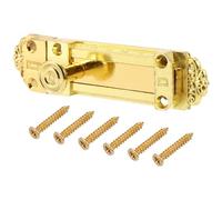 Healeved Vintage European Alloy Slide Bolt Latch Small Door Lock for Bathroom Cabinet Gate Security with Enhanced Wear Resistance and Easy Installation