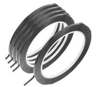 Healeved Violin Finger Position Tape 5Pcs Black 3Mm Wide Fingerboard Stickers Musical Note Scale Labels for Violin Practice and Fingering Guidance