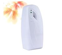 Healeved Wall Mounted Air Freshener Fragrance Sprayer Automatic Perfume Dispenser Manual Timer and Light Sensor White 93x89x220mm Battery Not Included
