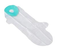 Healeved Waterproof Arm Sleeve for Showering Reusable Short Arm Protector with Wrist Cover Cast Shower Cover for Adult Bathing Secure Elastic Seal Leak-Resistant Plastic
