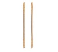 Healeved Wooden Mute Sticks and Tuning Fork 2 Pcs Piano Repair Tools for Piano Maintenance Professionals