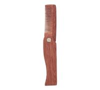 Healeved Wooden Portable Hair Comb Beard Comb for Men Practical and Stylish Grooming for Shaping and Maintaining Beard Styles Space-saving Design Essential Accessory for Every