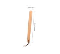 Healeved Wooden Shoe Horn Seniors Long Handle Smooth Edges Lazy Shoe Helper Men Women Lightweight Design Relieves Back Easy Grip Hanging