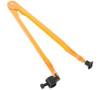 Healeved Yellow Abs Beam Compass for Math Teaching with Simple Structure and Scales, for Measurement and Technical Illustrations on Blackboard, Teaching Math Beam Compass for School Use