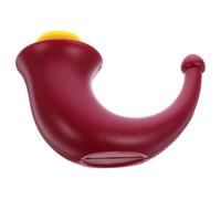 Healeved Yoga Neti Pot for Nasal Rinsing Wash Red Sinus Cleaner for Nose Wash Irrigation Use During Yoga Practice