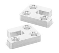 Healifty 1 Pair Brass Upright Piano Lid Stay Hook and Clasp Set, Soft Close Slow Falling Device, Heavy Duty Piano Lid Hinge Compatible with Yamaha for Teaching and Recital Use