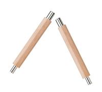 Healifty 1 Pair Cat Eye Magnetic Nail Art Tool Wood and Magnet Material for Reusable Creative Nail Art Making and DIY Designs