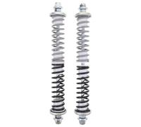 Healifty 1 Pair Stainless Steel Shock Absorbing Stilt Springs Replacement Element for Drywall Stilts and Retractable Ladder Accessories, Heavy-Duty Safety Design for Highaltitude Tasks