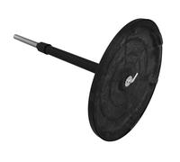 Healifty 1 Set Electric Fan Stand Replacement Support Rod and Pedestal Adjustable Height Chassis Base Stainless Steel and Plastic Compatible Models Easy Installation Fan Accessories