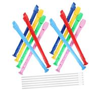 Healifty 1 Set Professional Soprano Recorder for Beginners Lightweight Material Safe Easy to Play for Childrens Music Practice Multi Color Sky Blue Yellow Red Pink Green