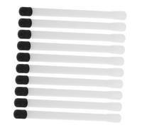 Healifty 10 Pcs Plastic Dual Tire Valve Stem Extensions Vehicle Valve Stem Extenders for Truck Rv ATV Car Trailers with Sleek White Design