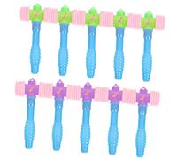 Healifty 10 Pcs Plastic Squeaky Hammer Lightweight Beating Gavel for Interactive Play Grabbing Ability and Sensory Development