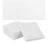 Healifty 100 pcs Makeup Remover Pads Non Woven Fabric Face Cleaner Pads 3.94 X 3.94 in Skin-Friendly Gauze Wipes for Daily Makeup Removal and Skincare