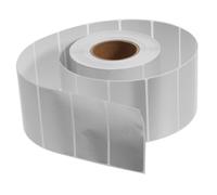 Healifty 1000pcs Silver Matte Label Paper Scratch Resistant Printable Sticker for Label Printer Mailing Price Address Tags Office Use