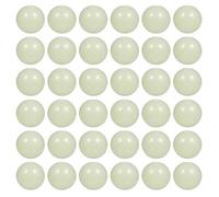 Healifty 100pcs 10mm Acrylic Glow in The Dark Beads for Jewelry Making Night Shining Round Beads DIY Bracelet Accessories 2pcs Fluorescent for Arts and Crafts