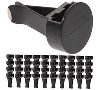Healifty 100pcs Car Vent Clips Metal Air Vent Accessories for Car Air Fresheners Compatible Most Vehicles Sturdy and Easy to Install