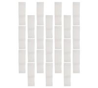 Healifty 100Pcs Disposable Elastic Spa Headbands for Salon Hair Accessories White Wide Face Wash Bands Comfortable Fit for Makeup and Facial Treatments